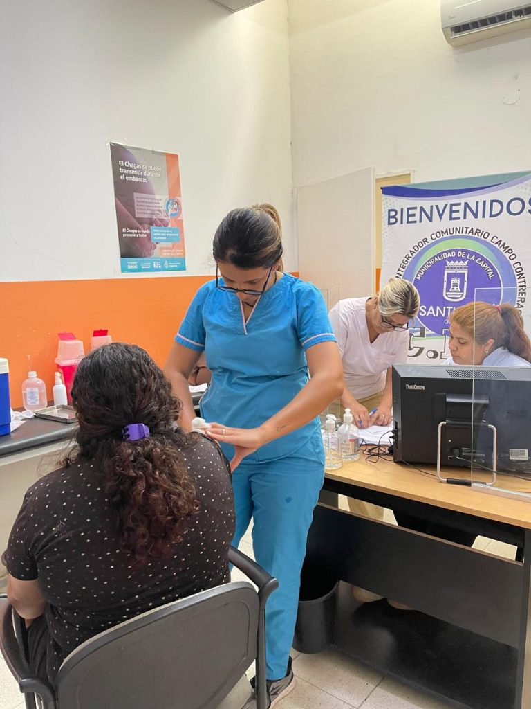 Los centros de salud de la Municipalidad de Capital se suman a la Campaña de Vacunación contra el dengue
