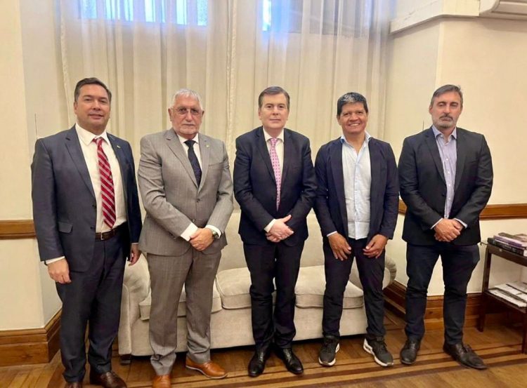 Zamora se reunió con referentes de la CAME por el proyecto de Reforma Laboral