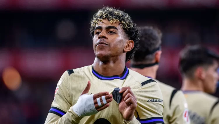 Lamine Yamal rompió una marca que tenían Lionel Messi y Cristiano Ronaldo