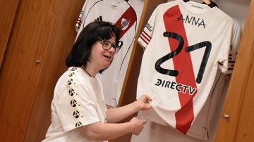 River utilizará numeros especiales en su camiseta por el Día Mundial del Sindrome de Down