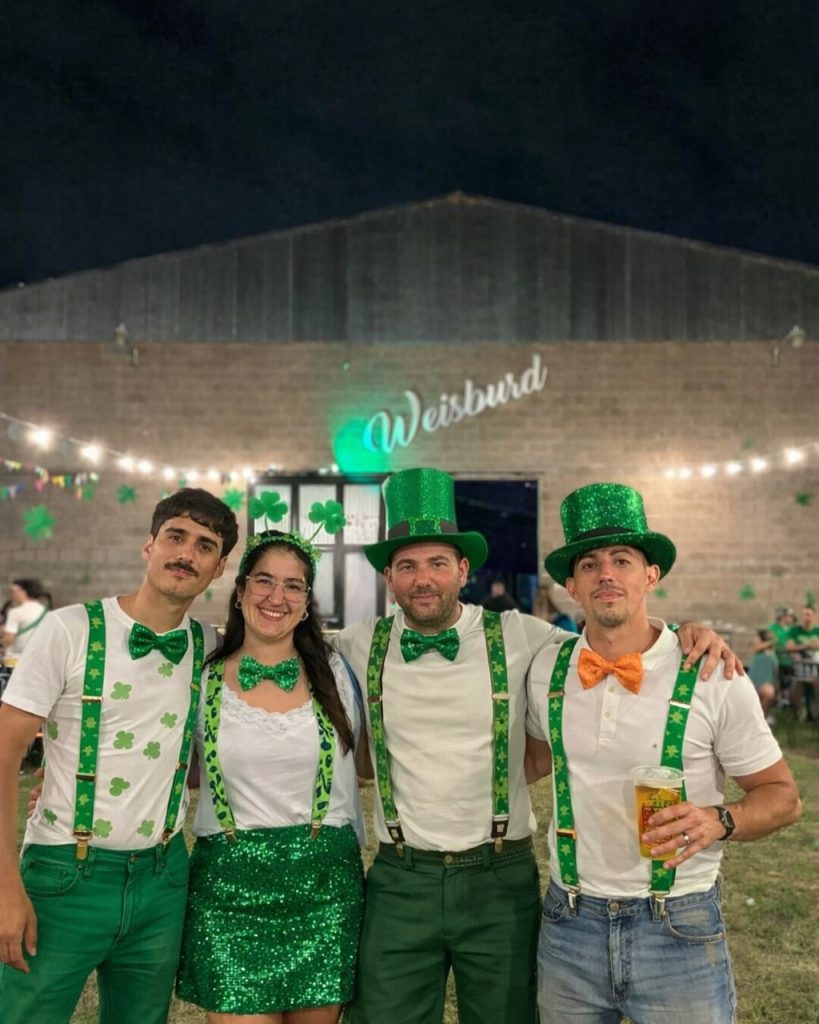 Este viernes: Weisburd celebra San Patricio con un sunset único para brindar en familia