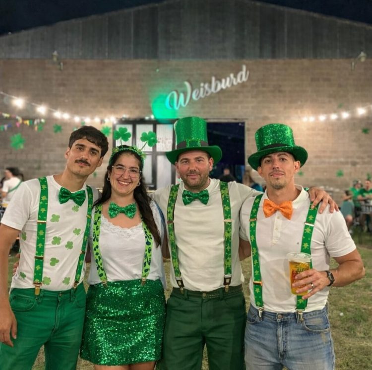 Este viernes: Weisburd celebra San Patricio con un sunset único para brindar en familia