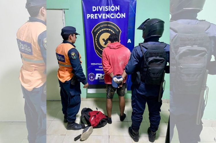 Identificado por las cámaras y capturado tras robar una cartera