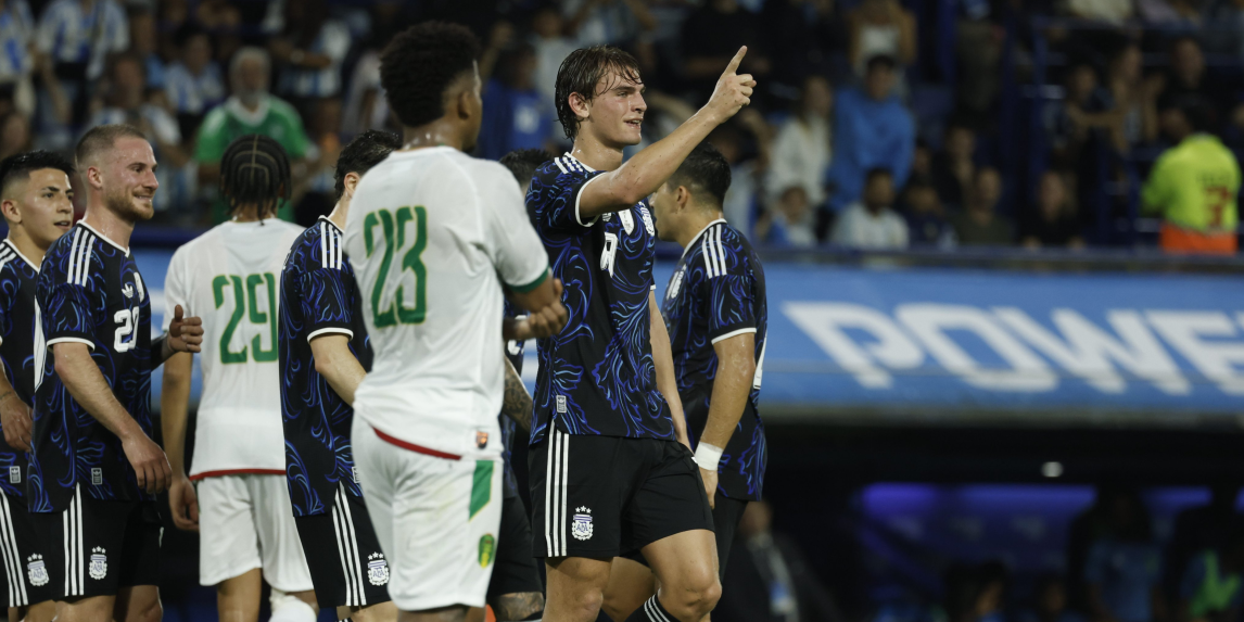 De mayor a menor: la Selección venció a Mauritania