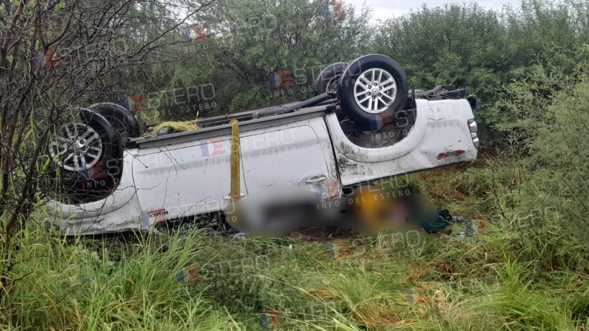 Impresionante vuelco en Ruta 34: una camioneta dio varios tumbos y de milagro no hubo víctimas