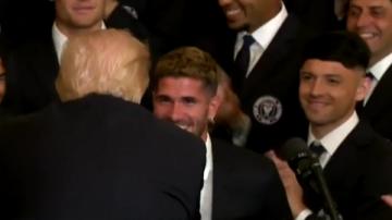 “¿No tienen jugadores feos?”: el desopilante comentario de Donald Trump que sonrojó a Rodrigo De Paul