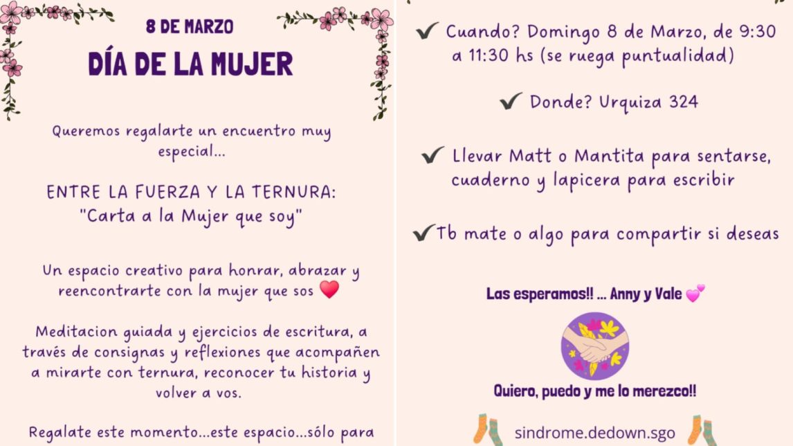 “Entre la fuerza y la ternura”: invitan a un encuentro especial para mujeres que maternan