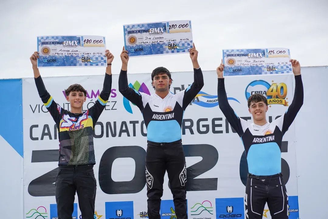 Gran participación de la delegación santiagueña en la fecha doble del Argentino de BMX