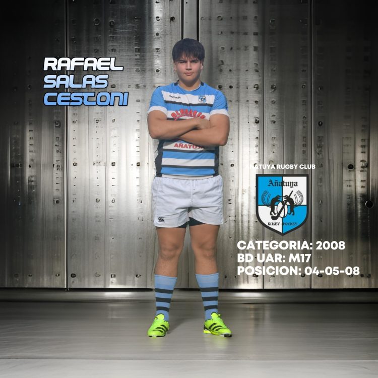 Histórico: Añatuya tiene a su primer “Pumita” surgido del rugby local