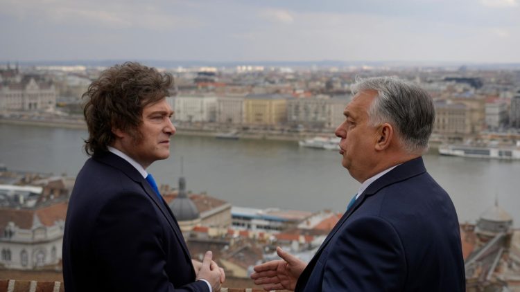 Milei se reunió con el primer ministro húngaro y elogió su política migratoria