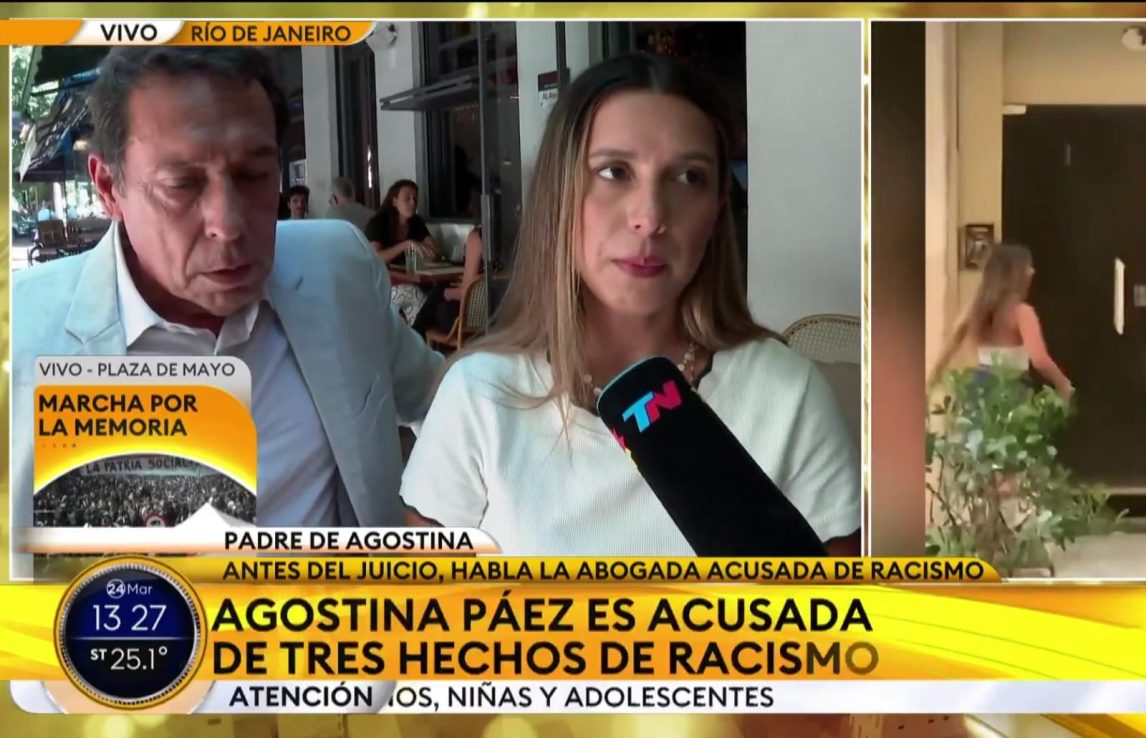 Agostina Páez, en la previa del juicio por injuria racial: “Si me condenan, me mato antes de que me maten en la cárcel”