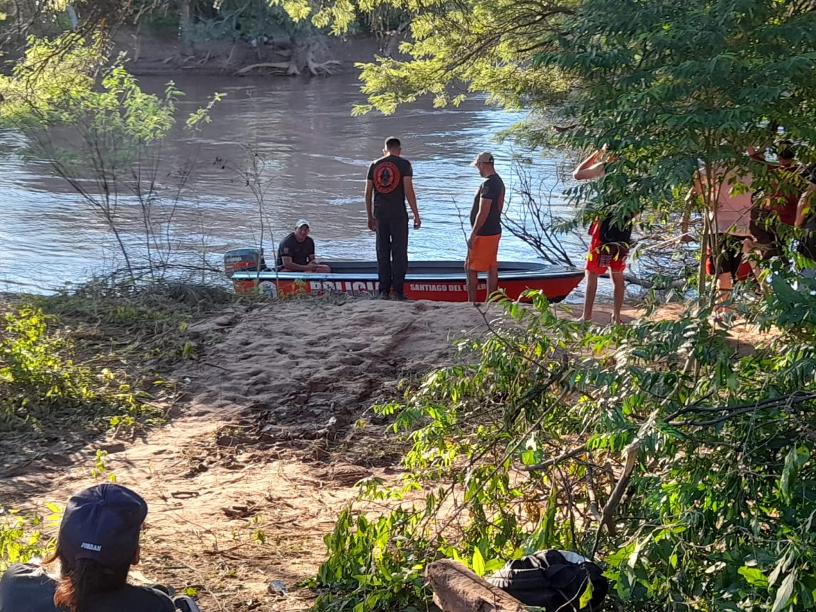 Río Salado: investigan si un cuerpo encontrado corresponde al acusado del crimen de Ramón Prados