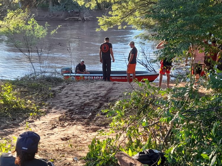 Río Salado: investigan si un cuerpo encontrado corresponde al acusado del crimen de Ramón Prados