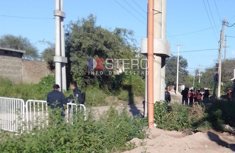 Bajo un fuerte despliegue policial, reconstruyen el crimen de Julio Jiménez en Las Termas