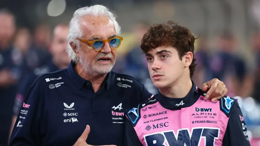 Briatore llenó de elogios a Colapinto y habló de su futuro en la F1