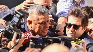 “Cumplimos con lo que quería la justicia”: Chiqui Tapia declaró en la causa AFA