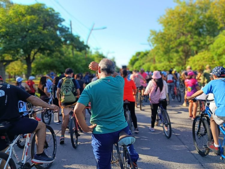 Bokalic, al finalizar el Vía Crucis en bicicleta: “Jesús sigue muriendo en las víctimas de injusticias y guerras”