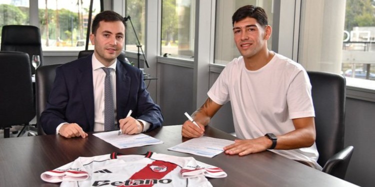 Lautaro Rivero renovó su contrato con River