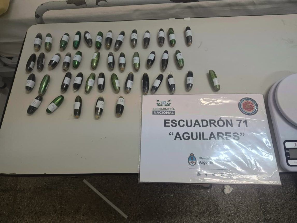 Detienen a dos mujeres que transportaban cocaína ingerida en cápsulas