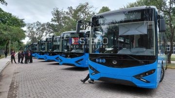 Mañana comenzará a funcionar la nueva línea de colectivos eléctricos: conocé el recorrido