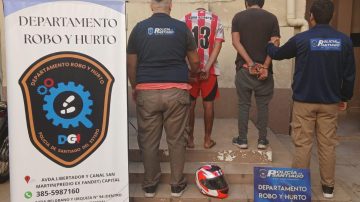 Detienen a dos jóvenes acusados de articipar en un robo con arma blanca