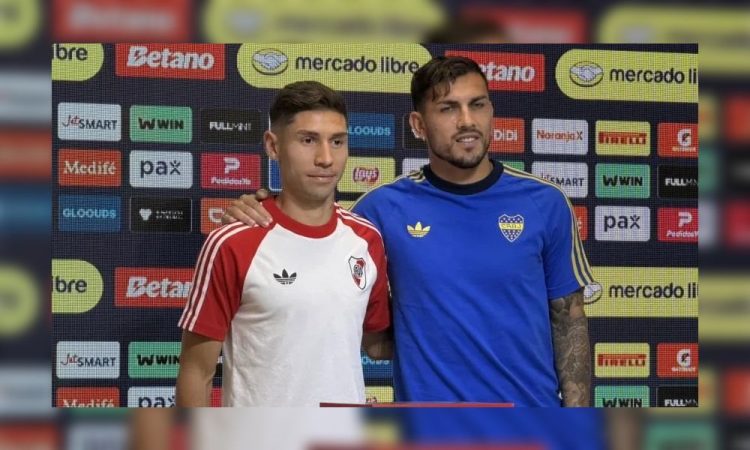 Gonzalo Montiel marcó la cancha en la previa del Superclásico