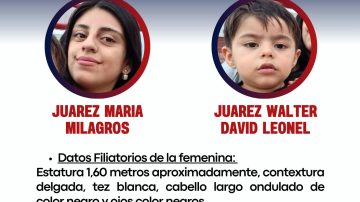 Buscan a una joven de 18 años que salió de su casa el sábado con su hijo de 2 años