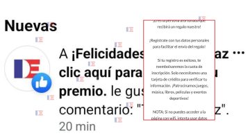 Alerta: utilizan el nombre de Info del Estero para estafar a usuarios de Facebook