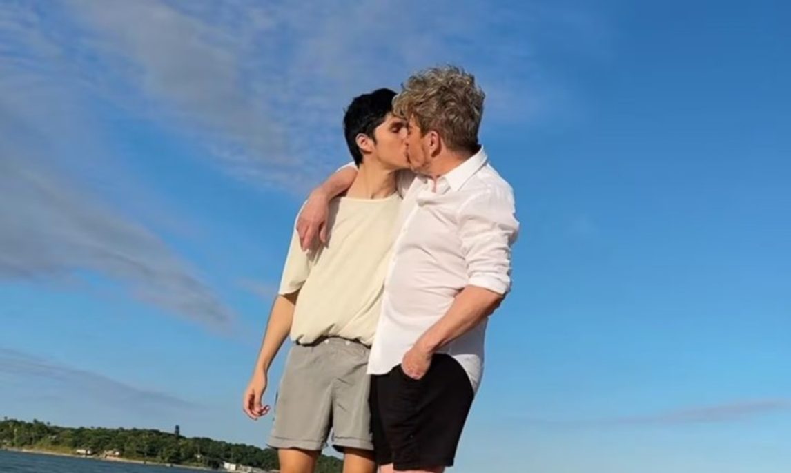 Guido Süller volvió a apostar al amor y se casó con su novio, 42 años menor
