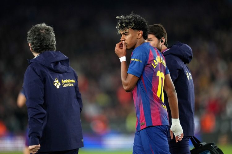 Alerta en España: el entrenador del Barcelona confirmó la lesión de Lamine Yamal