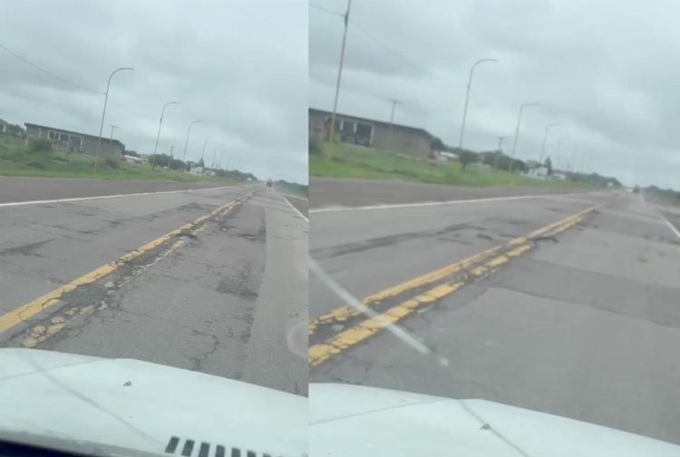 Ruta Nacional 34: Malestar entre los usuarios por el estado de la calzada