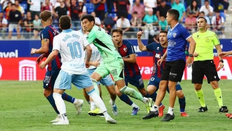 Habló el arquero Andrada tras su brutal agresión al capitán del Huesca