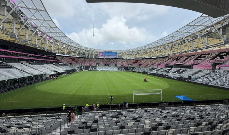 “Es espectacular”: la reacción de Messi al nuevo estadio del Inter Miami