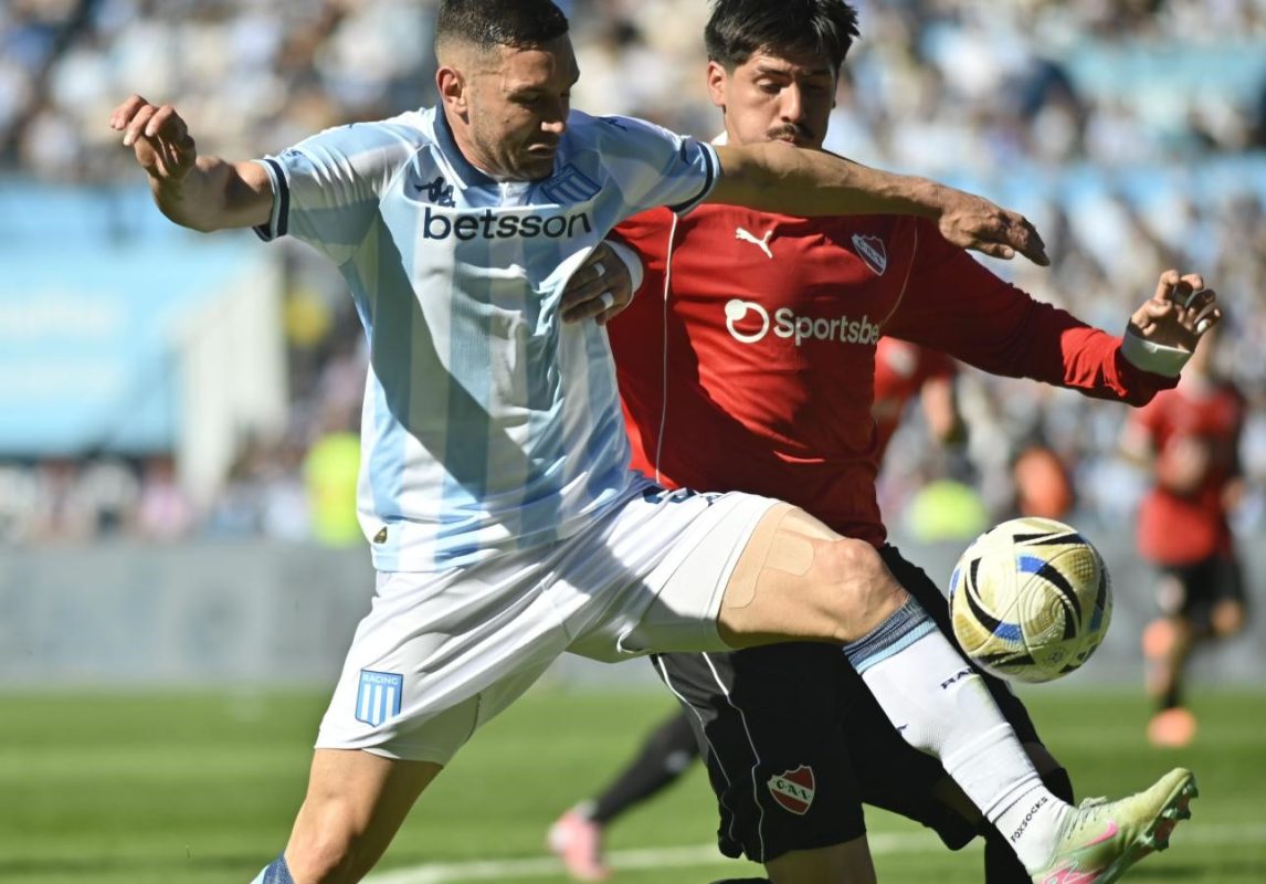 EN VIVO: Al término del primer tiempo, Independiente y Racing igualan en un clásico caliente