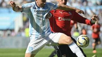 EN VIVO: Al término del primer tiempo, Independiente y Racing igualan en un clásico caliente