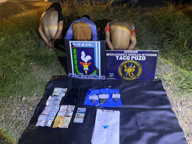 Chaco: dos santiagueños fueron detenidos cuando llevaban medio kilo de cocaína