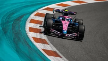 Colapinto brilló en Miami y largará octavo en la sprint