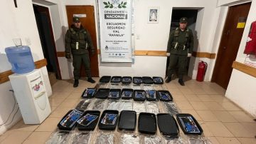 FOTOS. Encontraron más de 67 kilos de droga ocultos en un colectivo de larga distancia