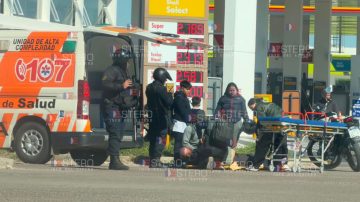 Lunes accidentado: una mujer fue trasladada al hospital Regional tras protagonizar un choque en Av. Alsina y Lugones