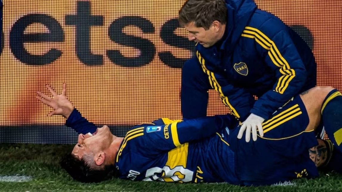 Más malas noticias para Boca: se lesionó Bareiro y estará afuera varias semanas