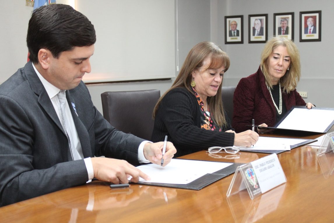 El Centro Único de Capacitación firmó un convenio de cooperación con el Colegio Notarial de Santiago del Estero
