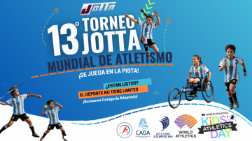Todo listo para el 13° Torneo infantil Jotta “Mundial de Atletismo”: se suma la categoría Adaptado