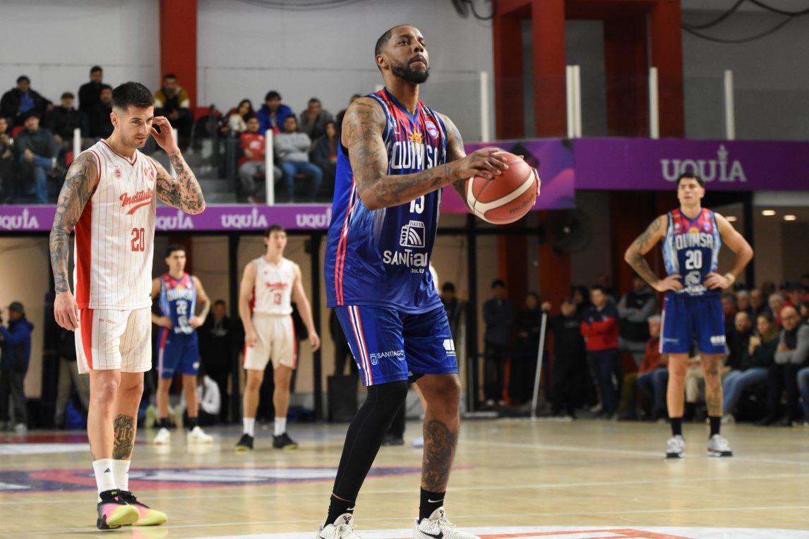 Quimsa arrasó a Instituto y pegó primero en los cuartos de final