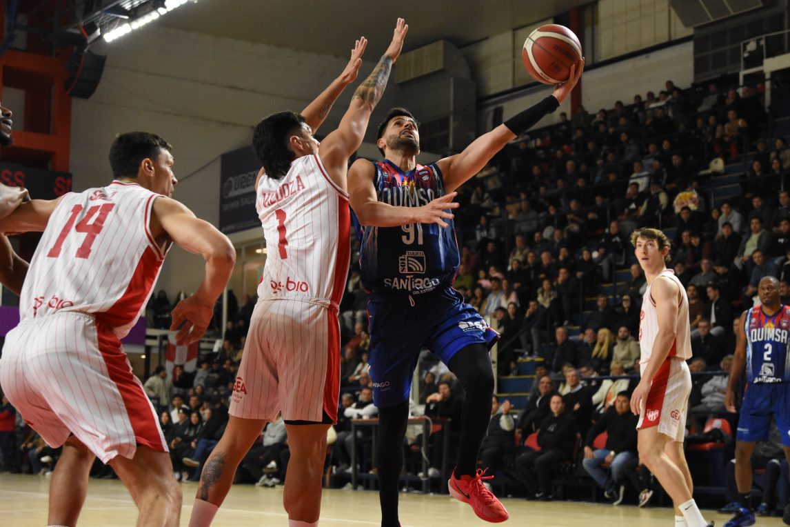 Quimsa no lo cerró bien y cayó en el Ciudad ante Instituto que empató la serie