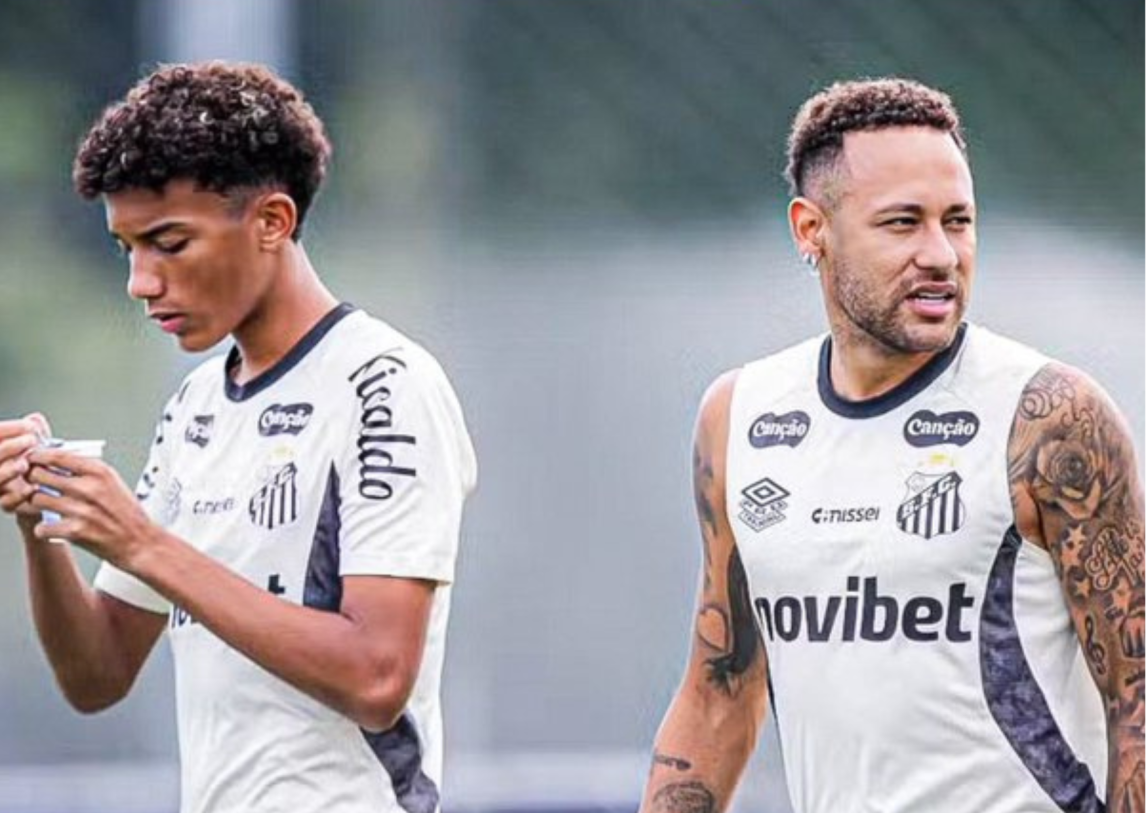 Escándalo en Santos: Robinho Jr. denunció a Neymar por agresión