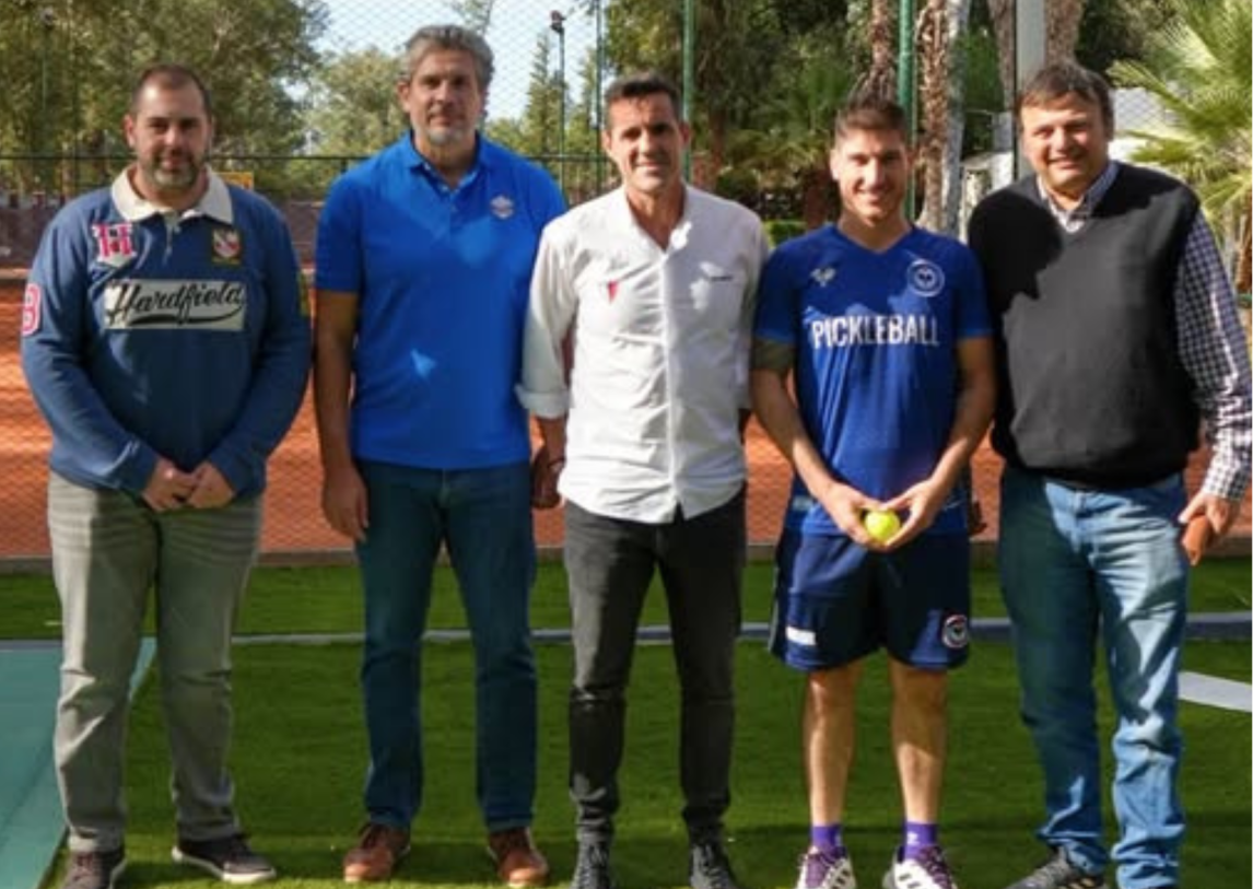 El Lawn Tennis inauguró la primera cancha de pickleball de la provincia