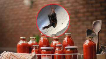 ¿Una rata en el envase? Una vecina bandeña compró un puré de tomate y se llevó una asquerosa sorpresa