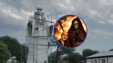 “No hay que temerle a San La Muerte”: un devoto entrerriano habló sobre la polémica estatua y contó la historia del santo pagano