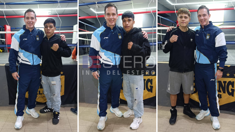 Talento de “Iguana Boxing Club” en lo más alto: tres jóvenes rumbo a la elite del boxeo nacional