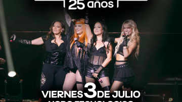 Bandana celebra sus 25 años con un show histórico en el Nodo Tecnológico